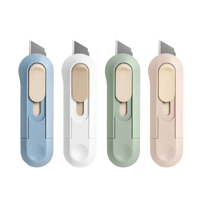 Portable Mini Box Cutter & Paper Knife – 4 Colors Mini Box Cutter Peaceful Pleasures Health and Wellness