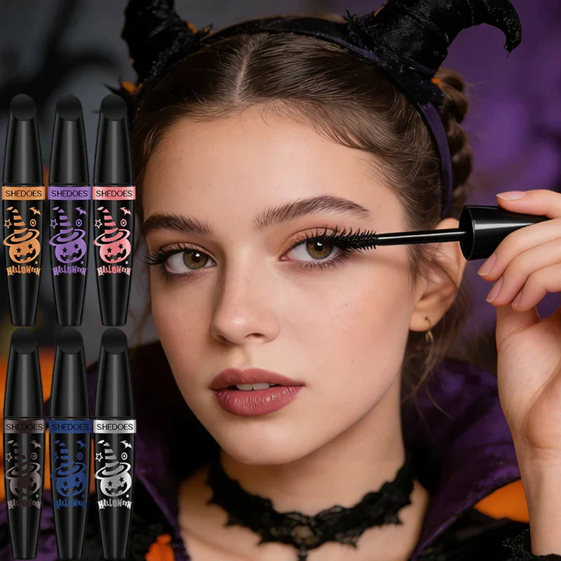 Halloween Black Mascara – Waterproof, Curly & Thick Lashes