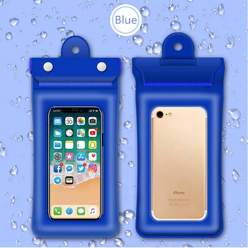 Waterproof Floating Phone Pouch with Airbag | Dry Bag
