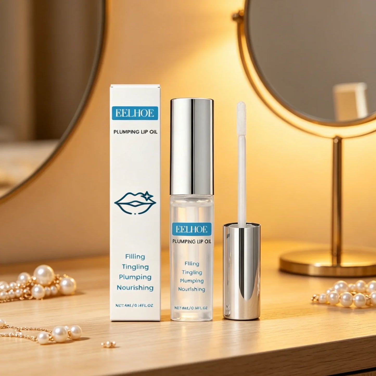 EELHOE Plumping Lip Oil – Moisturizing, Nourishing & Anti-Chap
