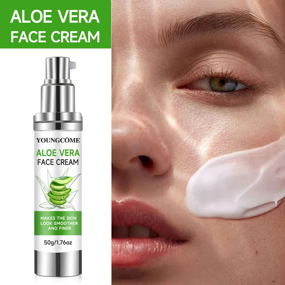 YOUNGCOME Aloe Vera Moisturizing Cream – All Skin Types