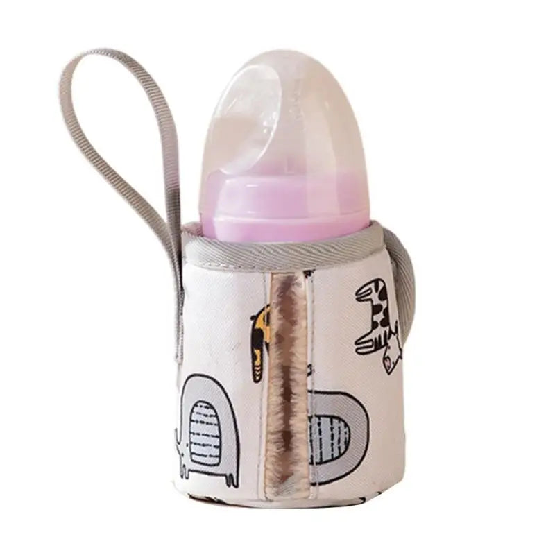 Baby Bottle Insulator Sleeve with Lanyard | Thermal Milk Cover