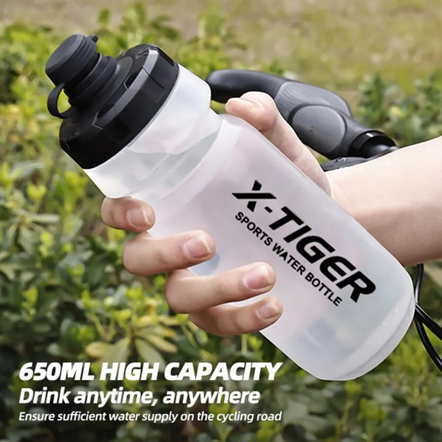 X-TIGER 650ml Squeeze Cycling Water Bottle | Outdoor Sports