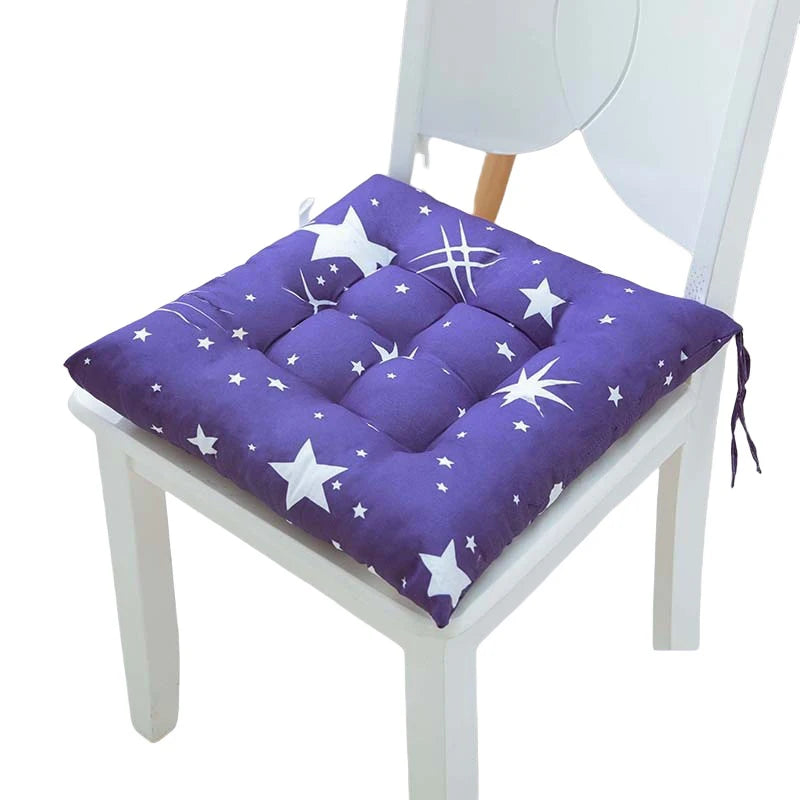 Soft Padded Square Seat Cushion – Chair, Office, Car & Garden