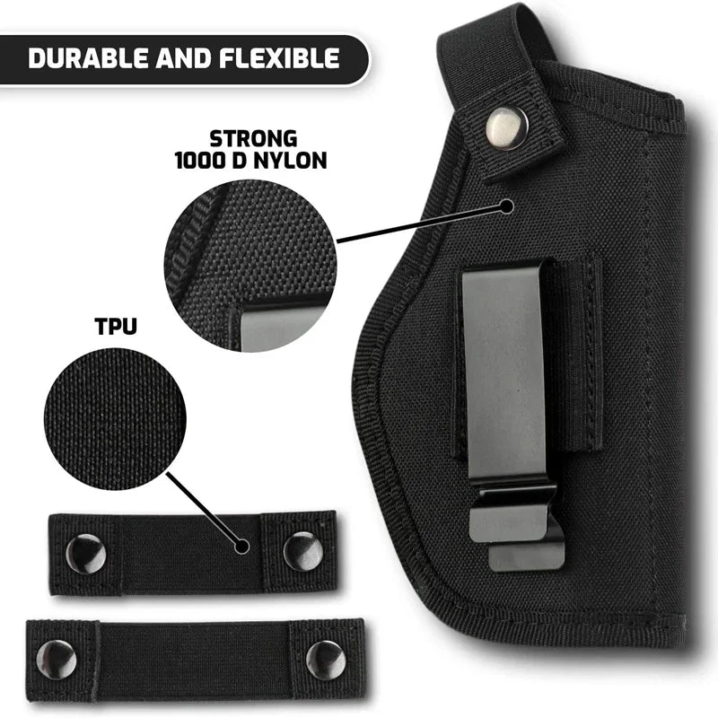 Universal OWB IWB Concealed Carry Holster | Glock & S&W M&P