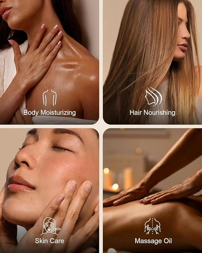 473ml Cold-Pressed Coconut Pure Essential Oil Skin Care Hair Care Soap Making DIY Making Massage Moisturize Aromatherapy Peaceful Pleasures Health and Wellness