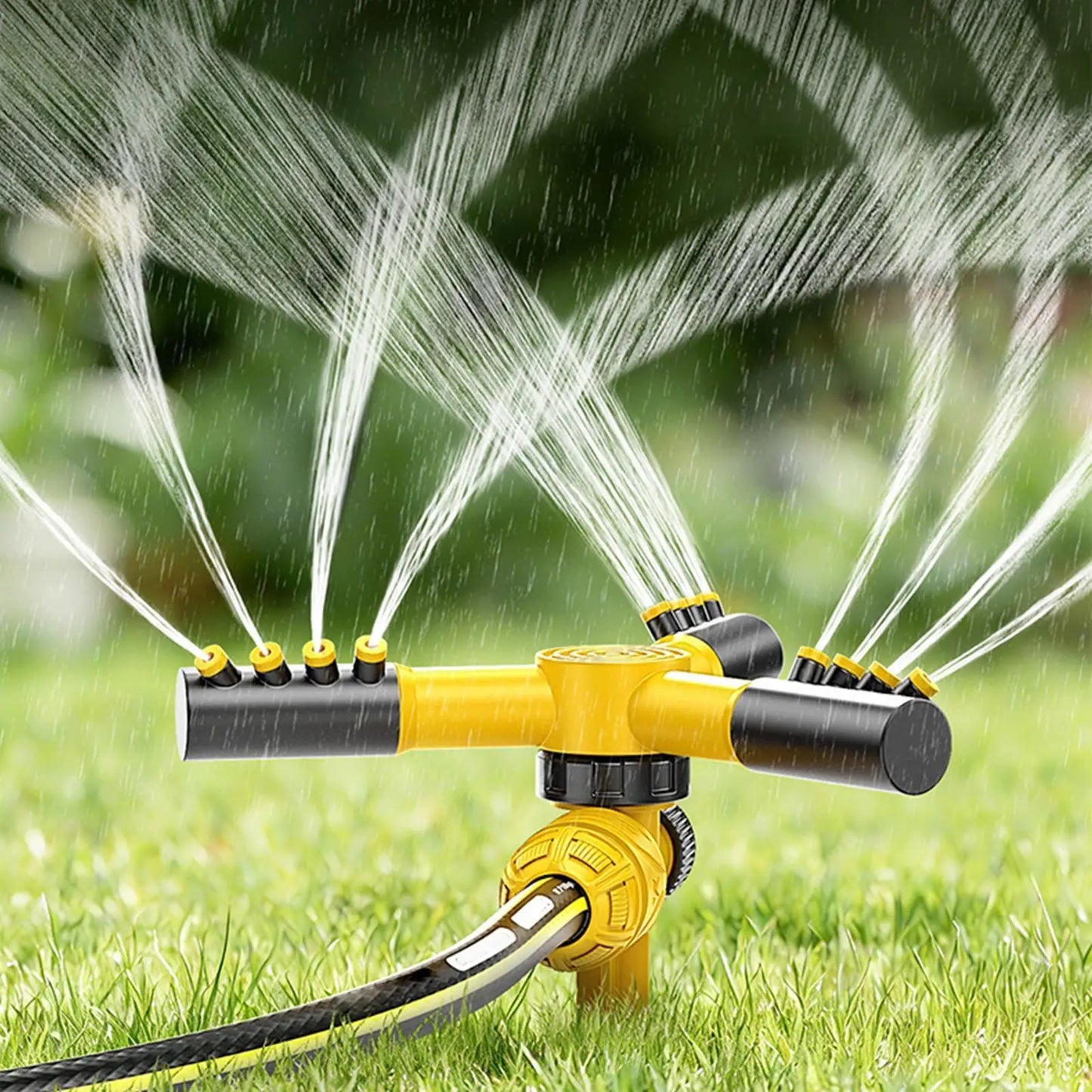 360° Rotating Lawn Sprinkler | Automatic Irrigation System