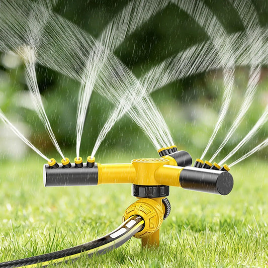 360° Rotating Lawn Sprinkler | Automatic Irrigation System Rotating Lawn Sprinkler Peaceful Pleasures Health and Wellness