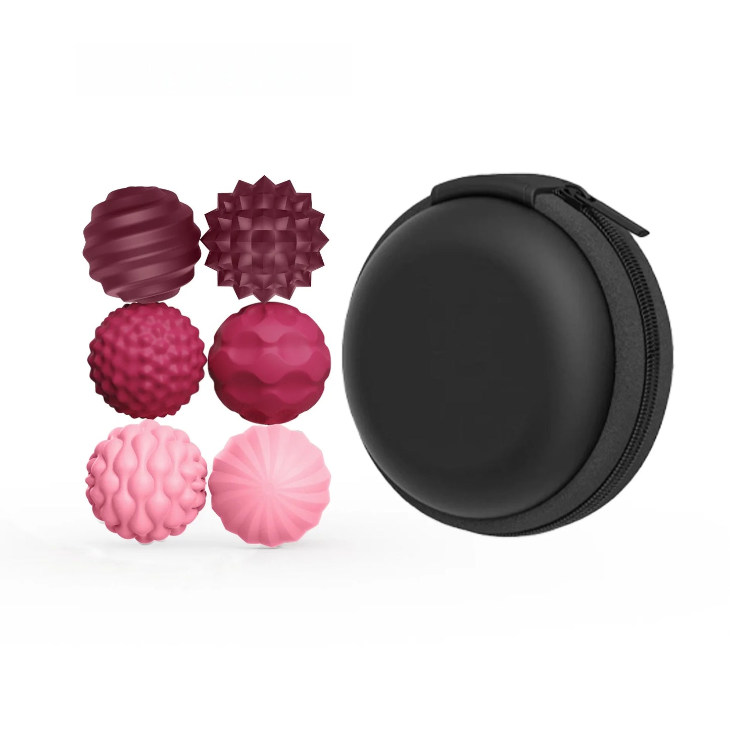 Silicone Magnetic Fidget Balls Set – 6 or 12 Pcs Sensory Toy