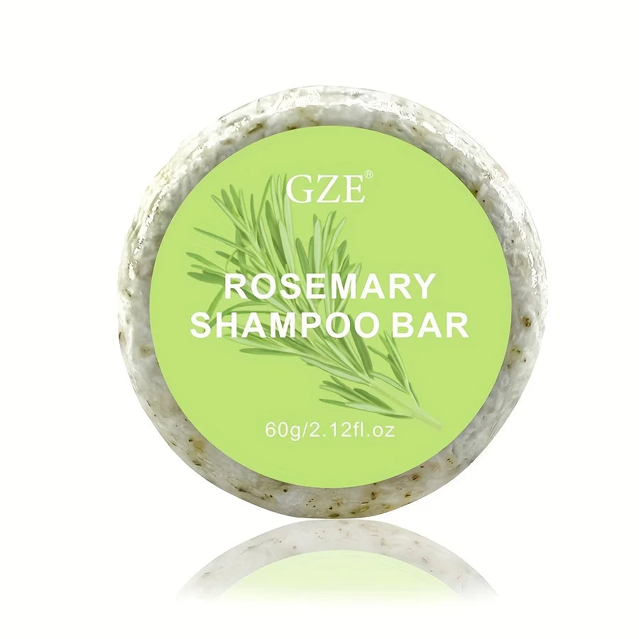 GZE Rosemary Shampoo Bar – Oil Control & Hair Strengthening Rosemary Shampoo Bar Peaceful Pleasures Health and Wellness GZE125