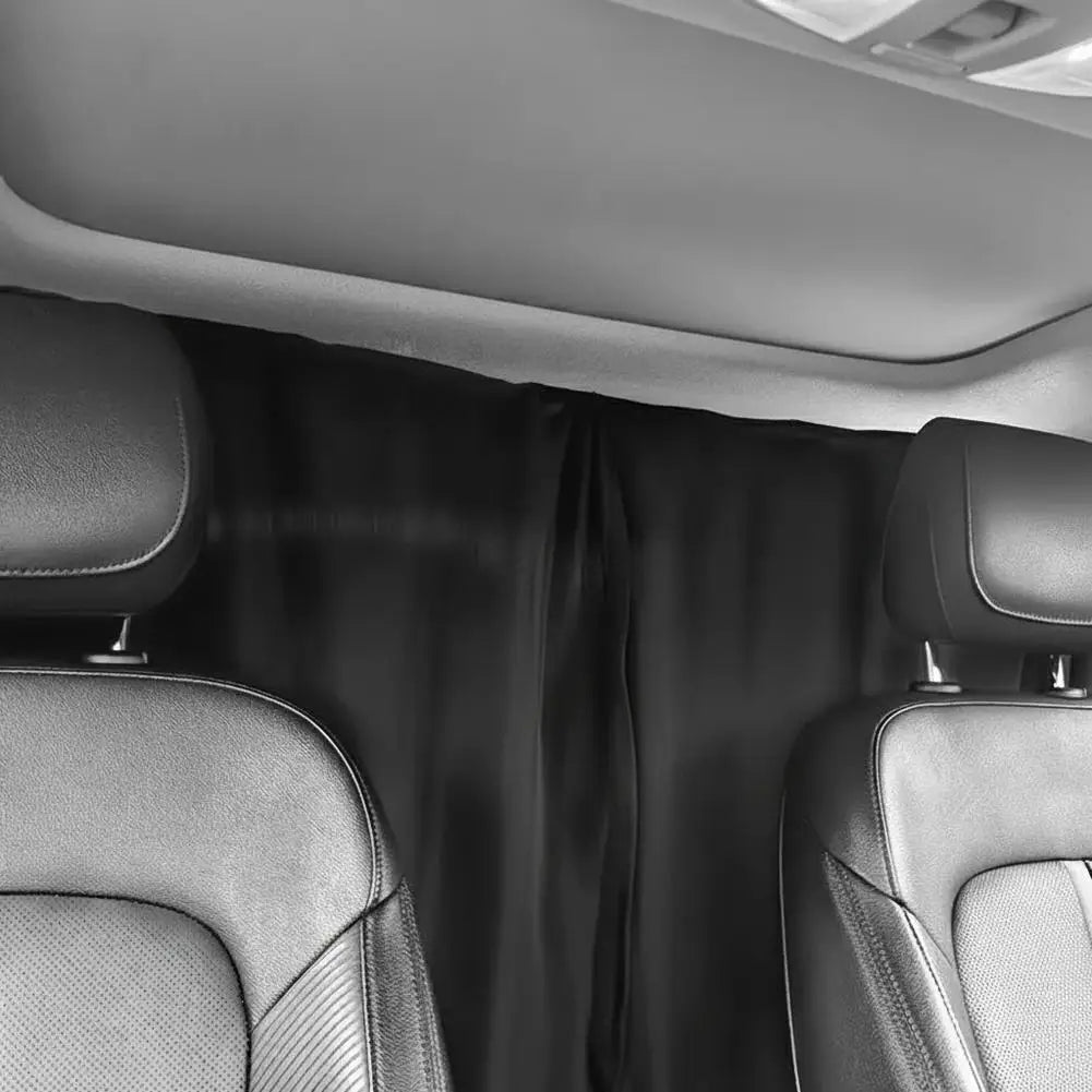 4-Pack Black Car Privacy Curtains | UV & Heat Block Shades