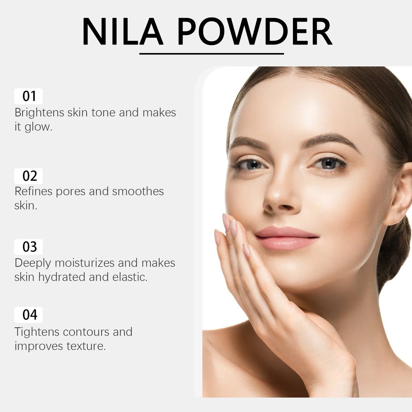 Firming Facial Mask Powder Moisturizing Brightening Gentle Pore Cleansing Glowing Improve Elasticity Soft Smoothing Facial Mask Peaceful Pleasures Health and Wellness