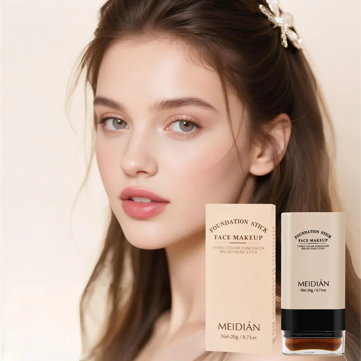 Moisturizing Foundation Stick – Lightweight Long-Lasting Makeup