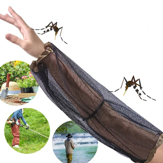 Outdoor Mosquito-proof Sleeves, Camping Mosquito-proof Arm Covers, Net Covers, Breathable Fishing Sleeves, Mosquito Repellent Peaceful Pleasures Health and Wellness
