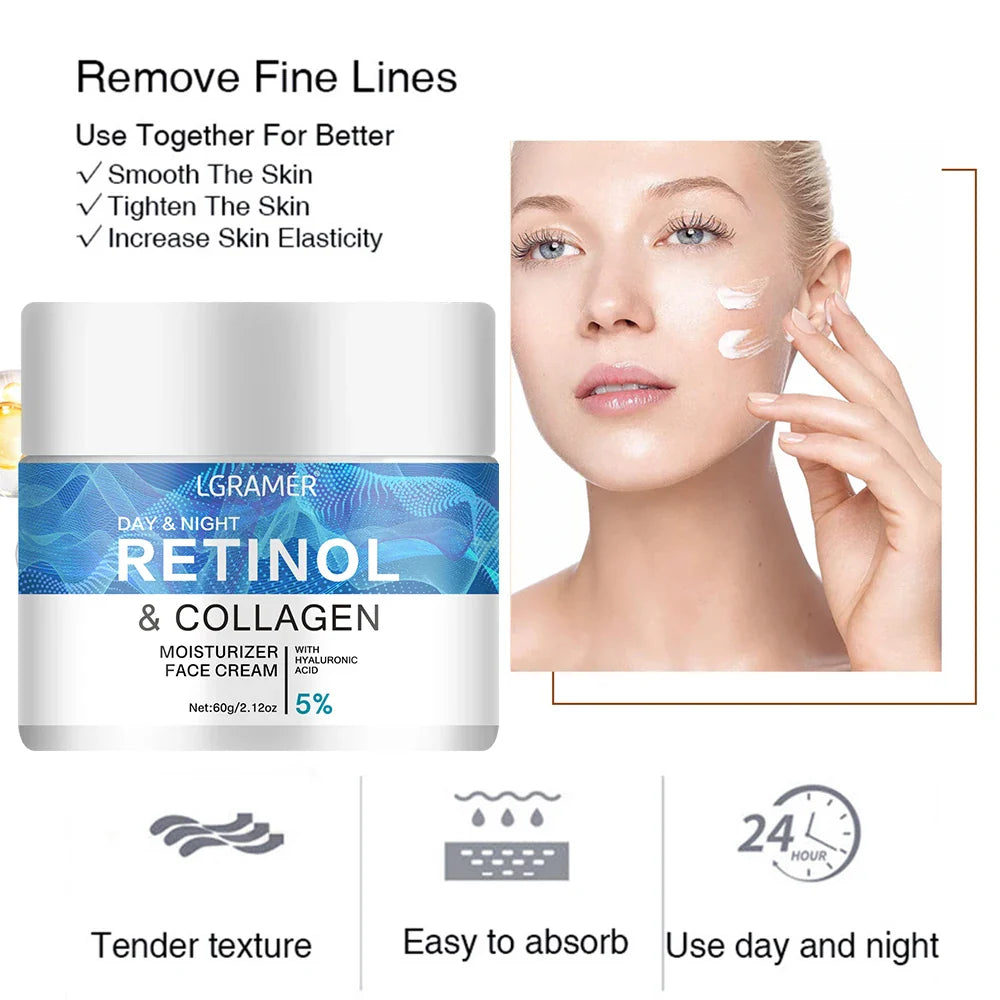 REAROYA Retinol Firming Face & Neck Cream – Day & Night