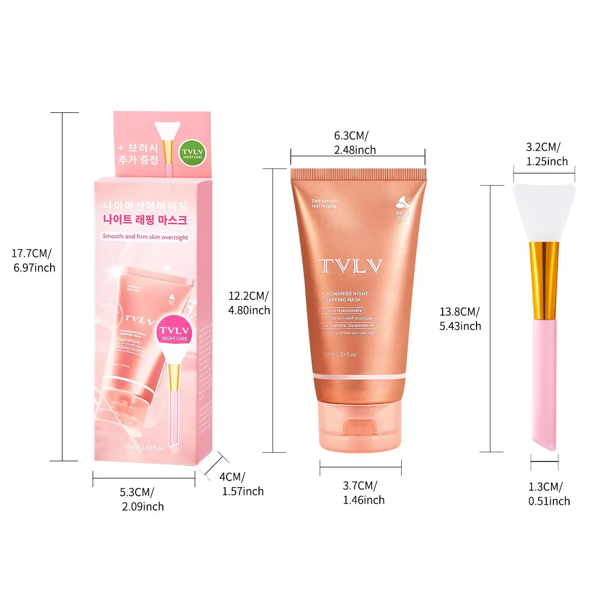 Nicotinamide Peel-Off Facial Mask – Deep Moisturizing Night Care