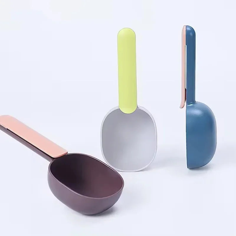Pet Food Scoop with Clip Handle | Dog & Cat Food Shovel Pet Food Scoop Peaceful Pleasures Health and Wellness
