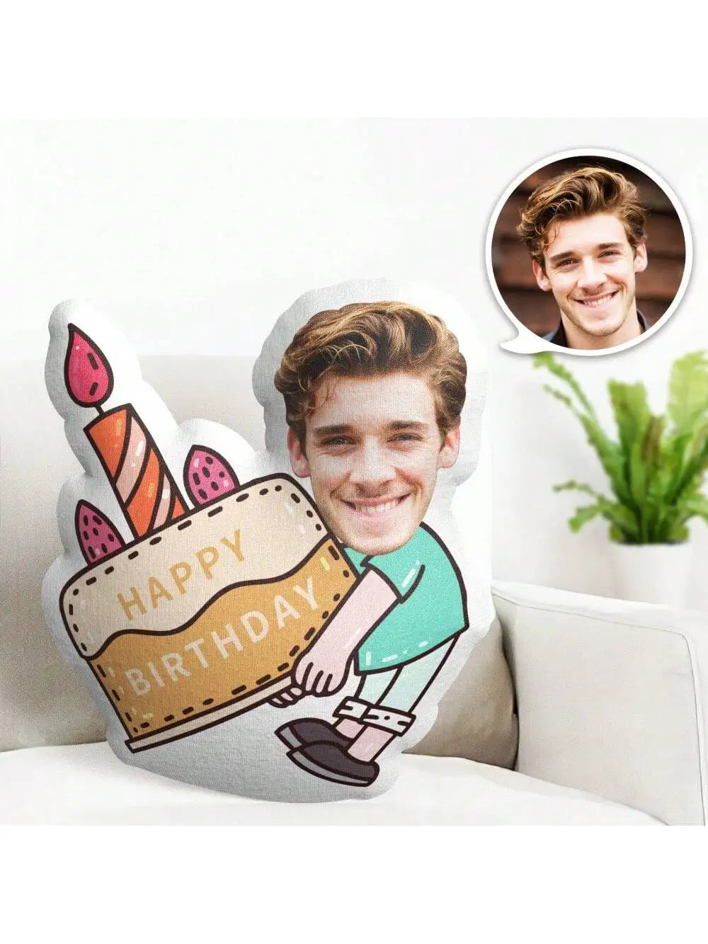 Custom Photo MiniMe Pillow | Funny Personalized Gift