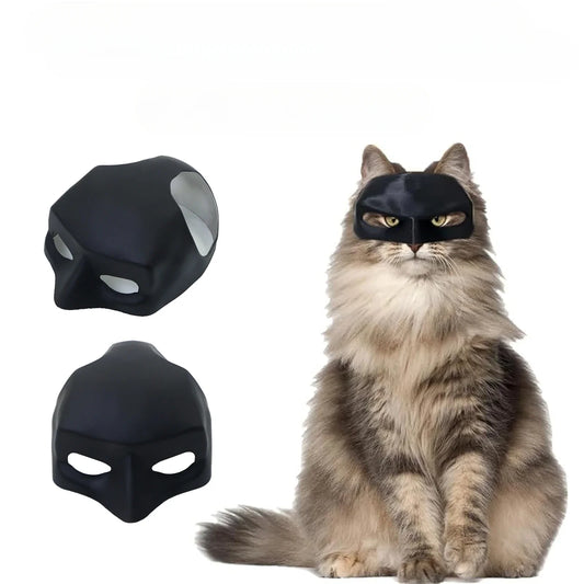 3D Printed Cat Bat Mask | Halloween Cosplay & Pet Photo Prop Cosplay Mask Prop Peaceful Pleasures Health and Wellness