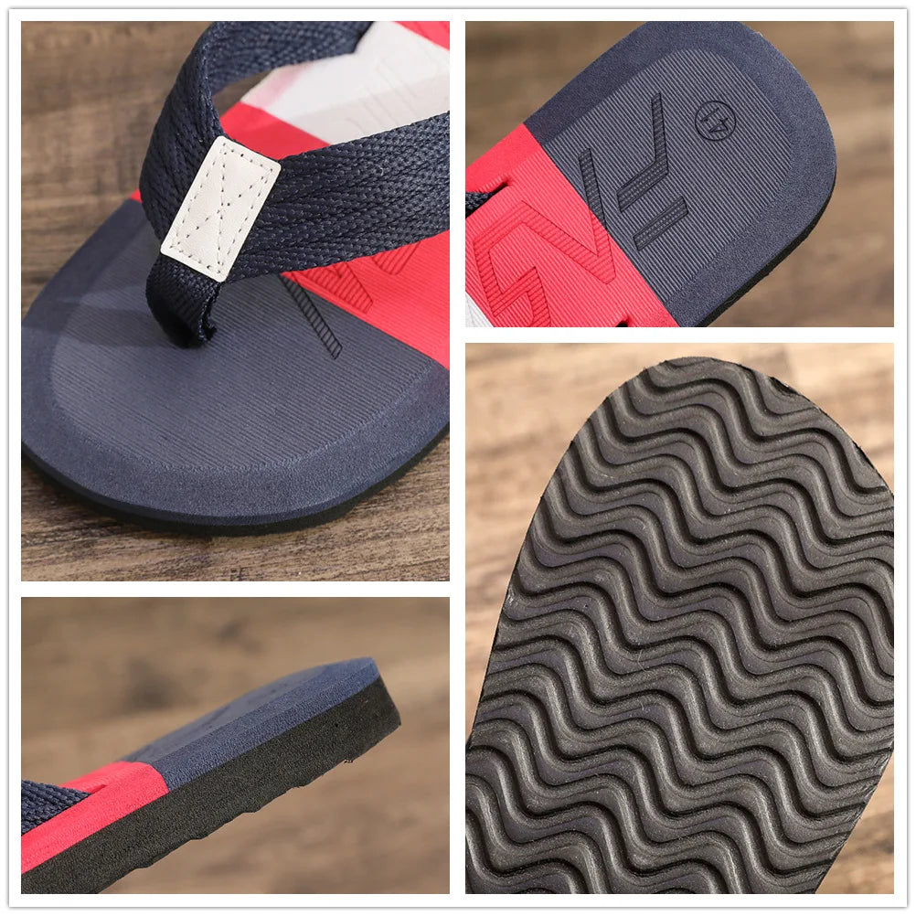 Men's EVA Flip Flops | Non-Slip Beach & Indoor Slides