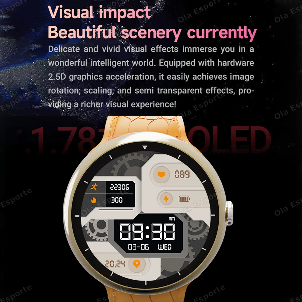 Ola Esporte Smartwatch – Bluetooth Calling & Fitness Tracker