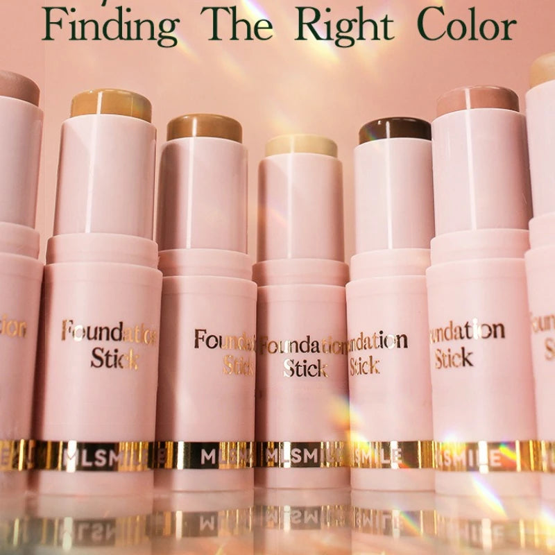Full Coverage Stick Foundation – Matte Oil-Control Concealer