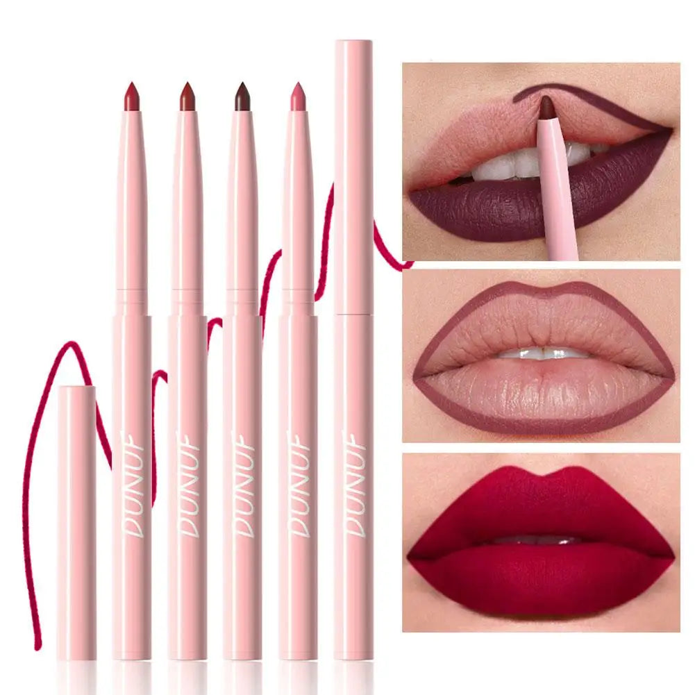 Lip Liner Pen Set for Long-Lasting Waterproof Color Peaceful Pleasures Health and Wellness