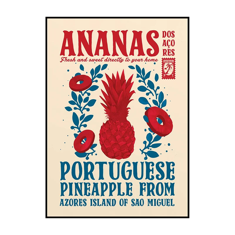 Cheese & Wine Canvas Wall Art | Kitchen & Living Room Poster