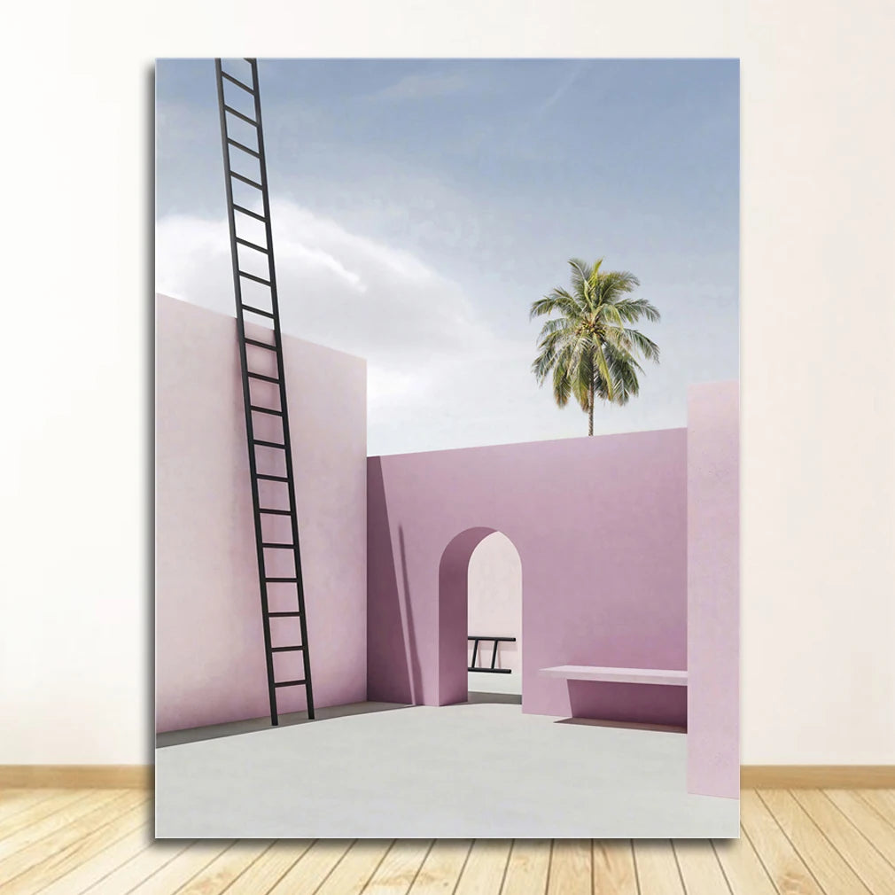 Abstract Canvas Wall Art – Modern Still Life & Building Print Canvas Wall Art Peaceful Pleasures Health and Wellness 4 20x30cm Unframed