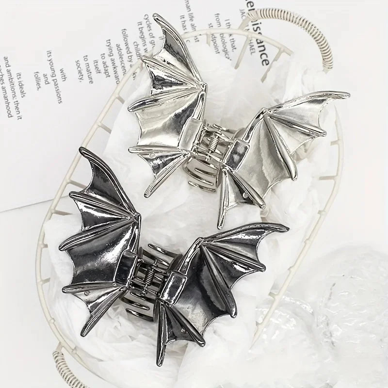 1PCs Elegant Retro Style Metal Bat Hairpin-Strong Grip for Thick, Curly and Straight Hair-Perfect Choice Peaceful Pleasures Health and Wellness