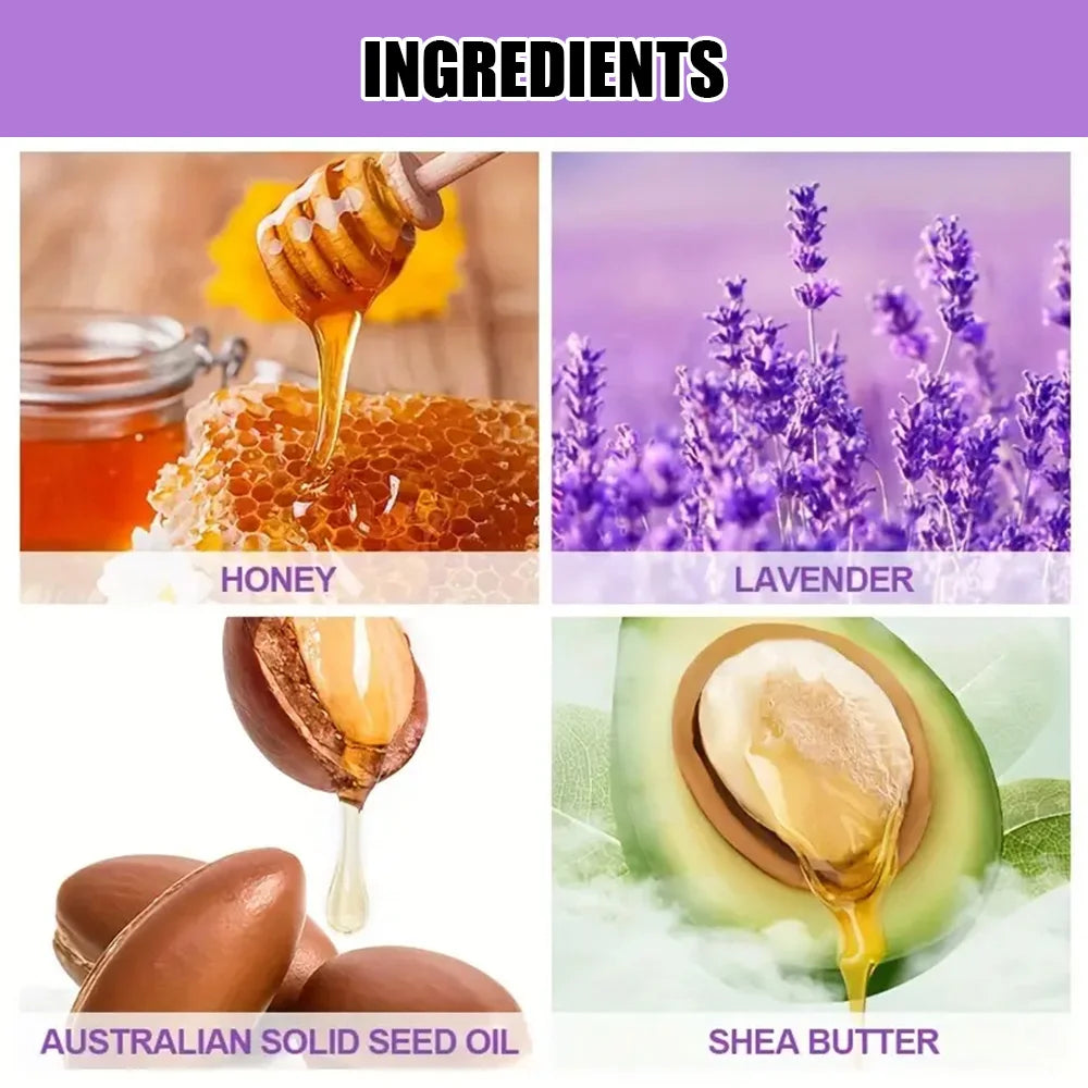 Pure natural lavender essential oil, hair moisturizer, suitable for hair, face and body,suitable for all skin types hair types Peaceful Pleasures Health and Wellness