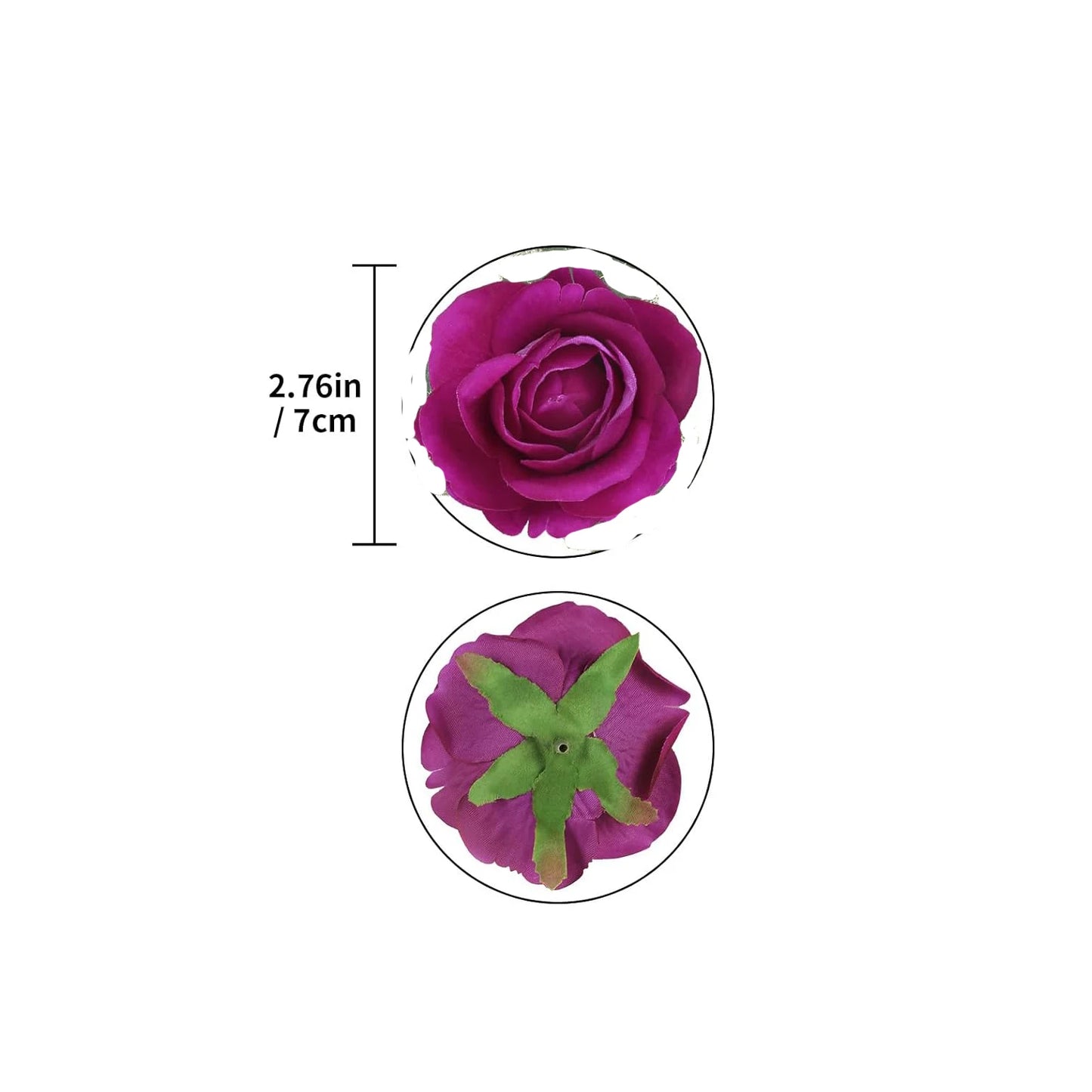 Silk Rose Artificial Flowers 5/10 Pcs – Wedding & Home Decor