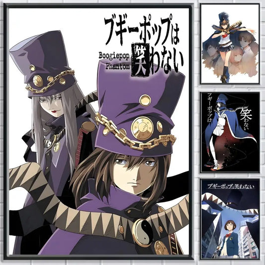 Anime B-Boogiepop and Others Poster HD Self Adhesive Waterproof Wall Art Ideal for Home Office Dorm Bedroom Great Gift Peaceful Pleasures Health and Wellness