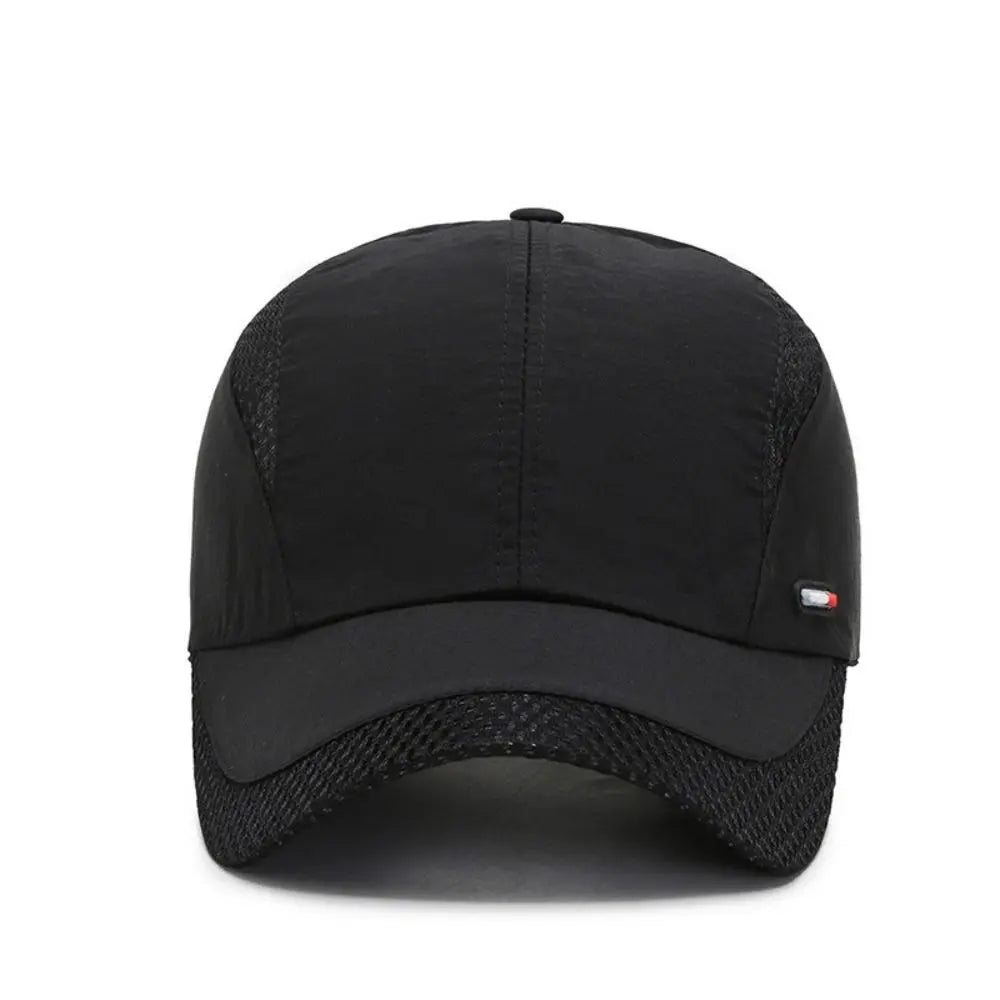 Adjustable Unisex Baseball Cap – Moisture-Wicking Quick-Dry Sun Hat