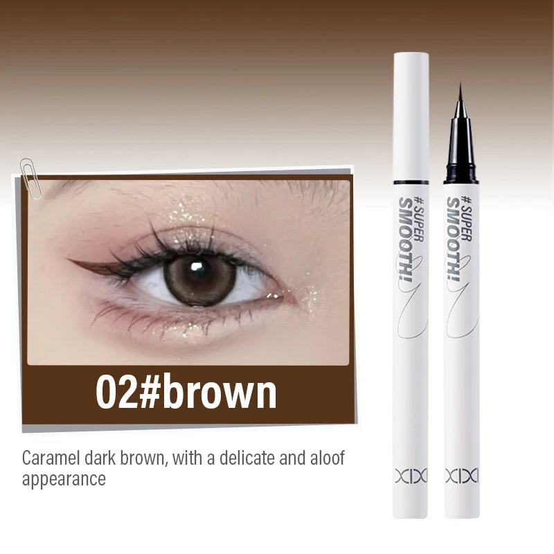 0.01mm Ultra Fine Eyeliner Pen – 24H Waterproof, 3 Colors