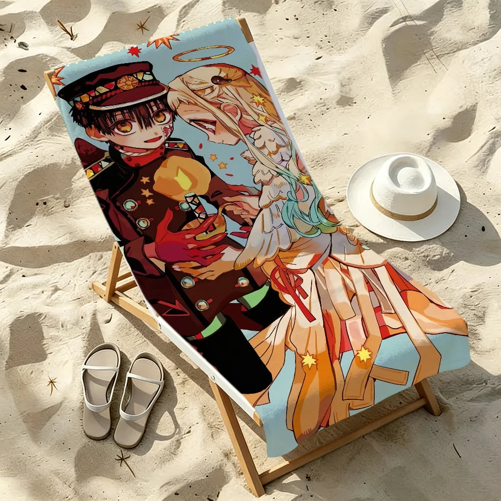 Hanako-kun Quick-Dry Beach Towel | Soft Anime Pool Towel