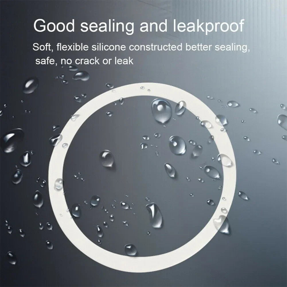 Moka Pot Silicone Gasket & Sieve | 1–12 Cup Replacement Set