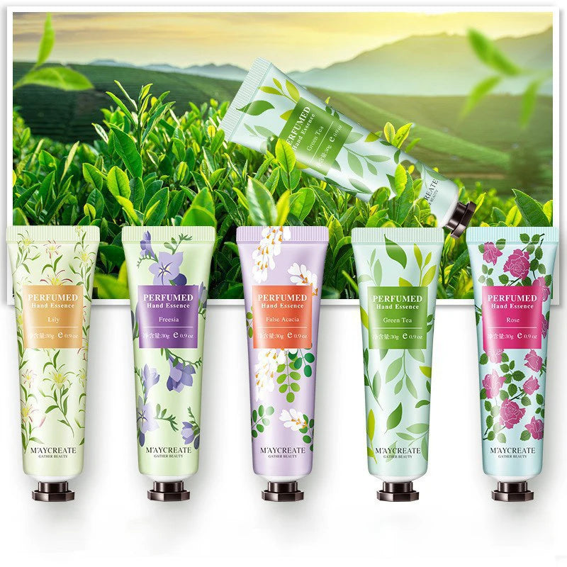 BIOAOUA 10-Piece Fruity Floral Hand Cream Set – Moisturizing Kit