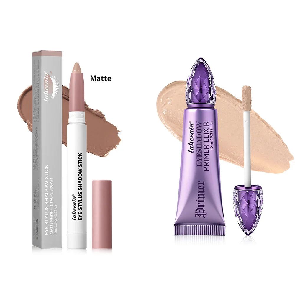 ibcccndc Eyeshadow Primer & Stick Combo – Waterproof, High Pigment