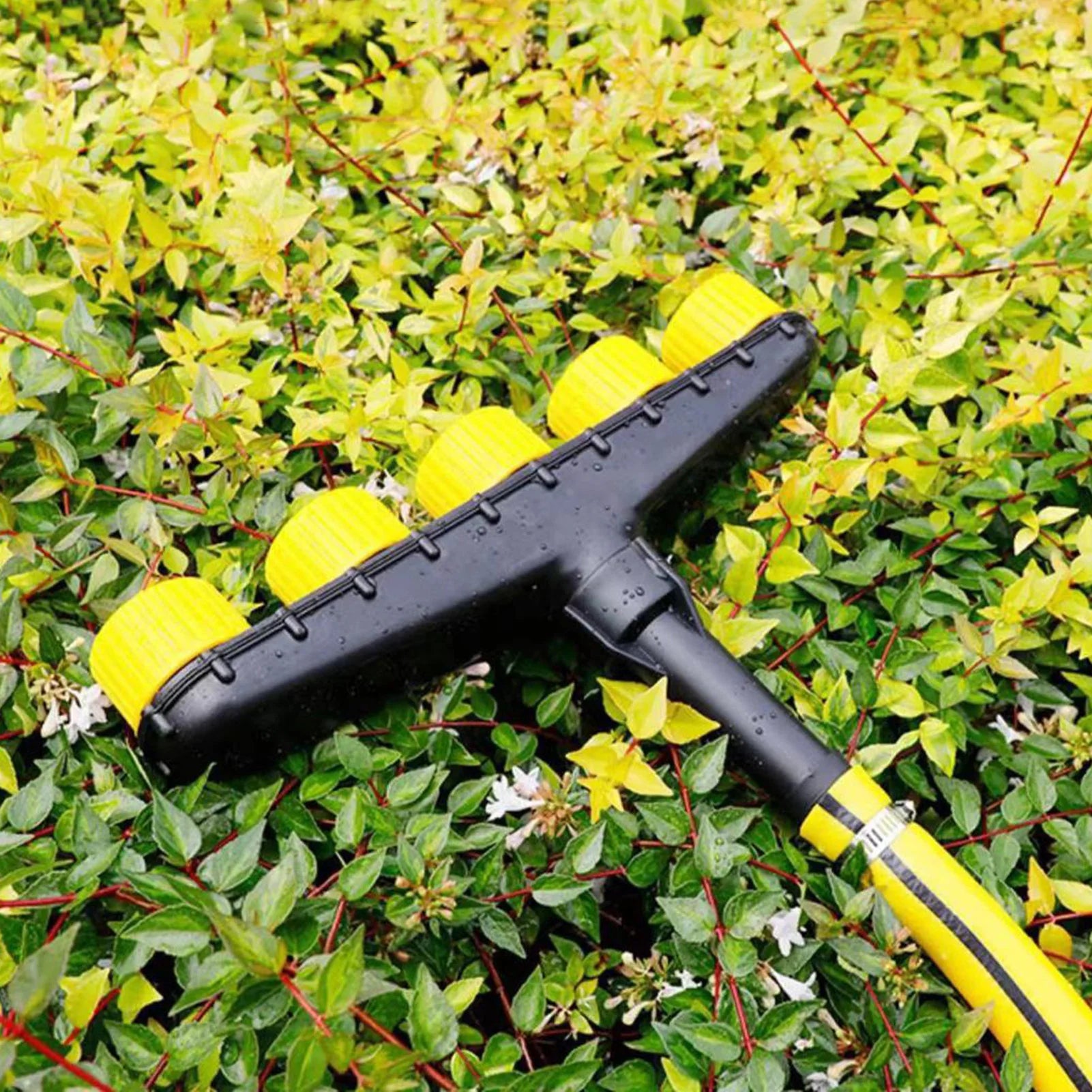 Garden Hose Sprayer Nozzle Multi-Head Spraying Hose Attachment Sprayer for Lawn Gardens Grass Patio Peaceful Pleasures Health and Wellness