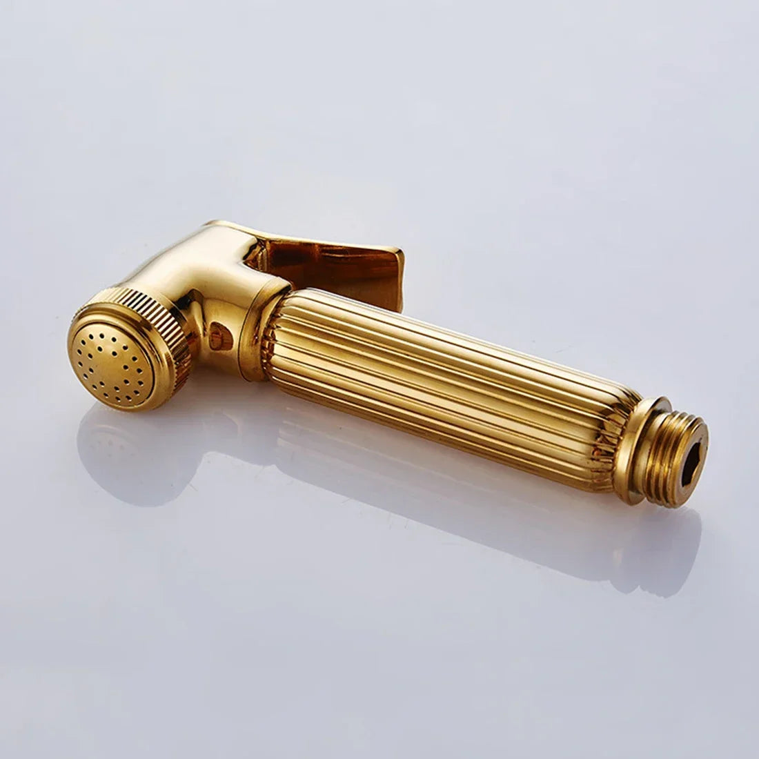 Brass Handheld Bidet Sprayer G1/2 130mm – Gold Toilet Shower Head