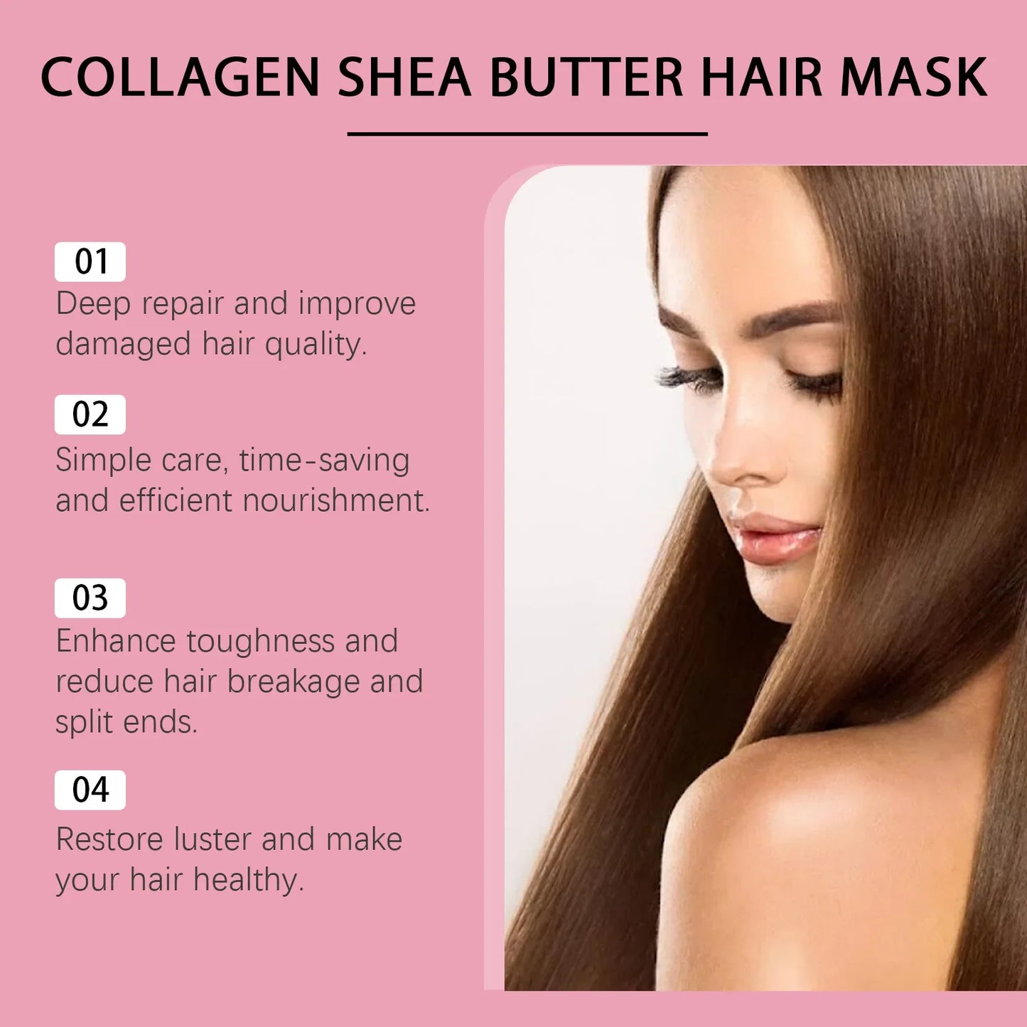 Hoegoa Keratin Hair Mask – Deep Nourish & Smooth for Curly Hair