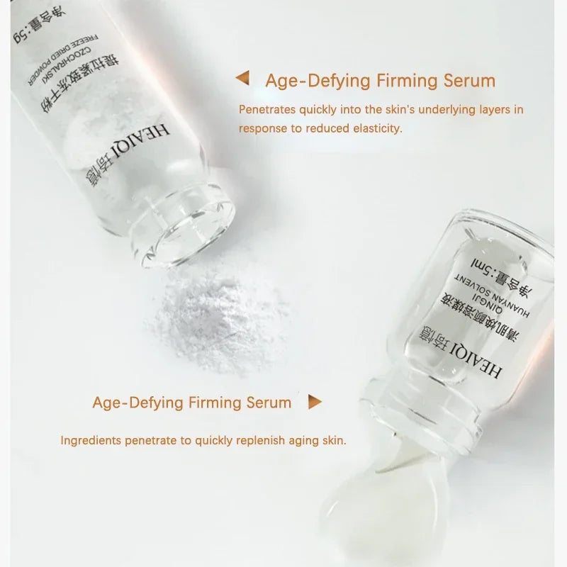 Korean Collagen Hyaluronic Acid Facial Mask Firms and Lifts Fine Lines and Brightens Moisturizing Peptide Essence Skin Care Peaceful Pleasures Health and Wellness