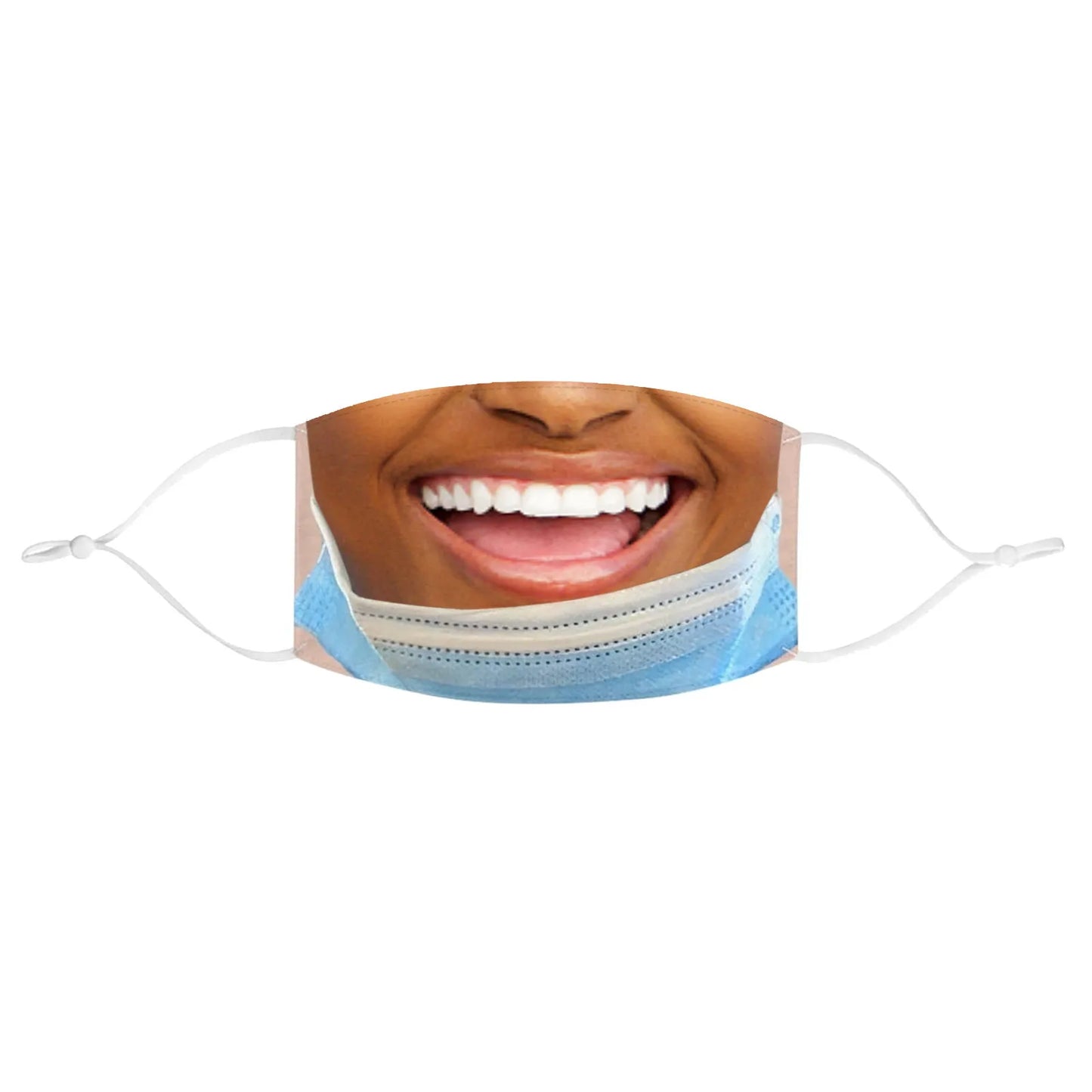 Funny Novelty Cloth Face Mask – Washable Cosplay Accessory