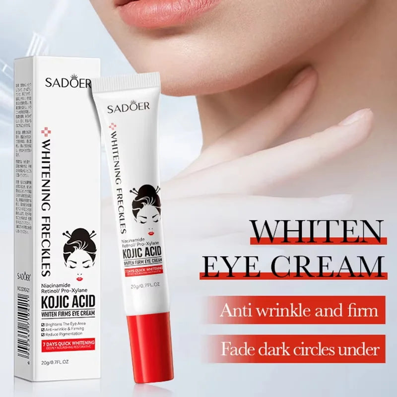Kojic Acid & Retinol Eye Cream – Brightening & Firming