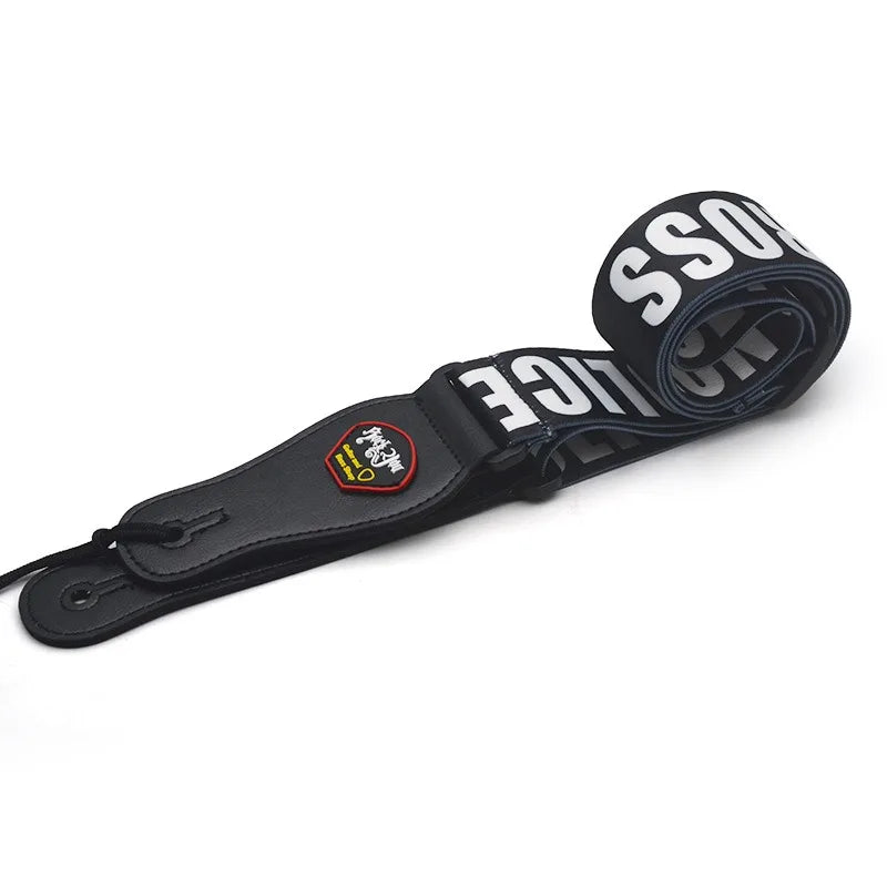 POLINE LINE Cordon Strap Yellow Black Optional Guitar Bass Electric
