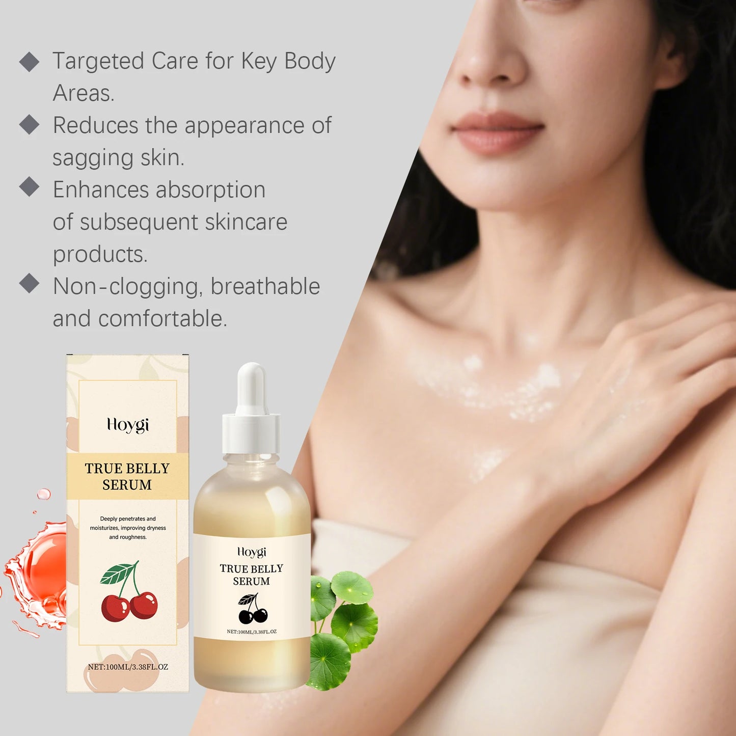 Belly Firming Serum – Hyaluronic Acid & Centella 100ml