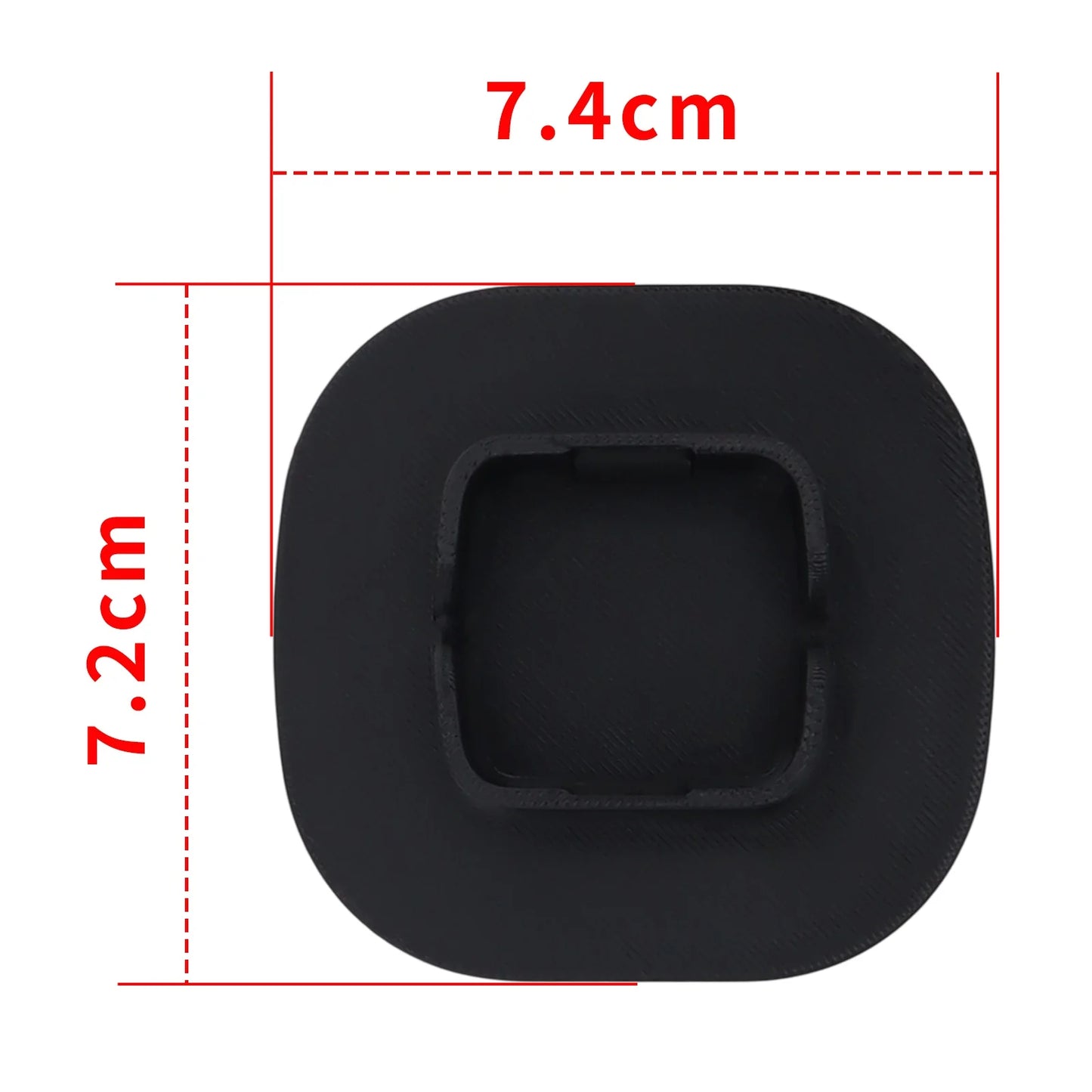 Camera Base For Insta360 Luna Ultra Silicone Anti-Slip Pads On Both Sides Of The Base Effectively Secure The Device Peaceful Pleasures Health and Wellness
