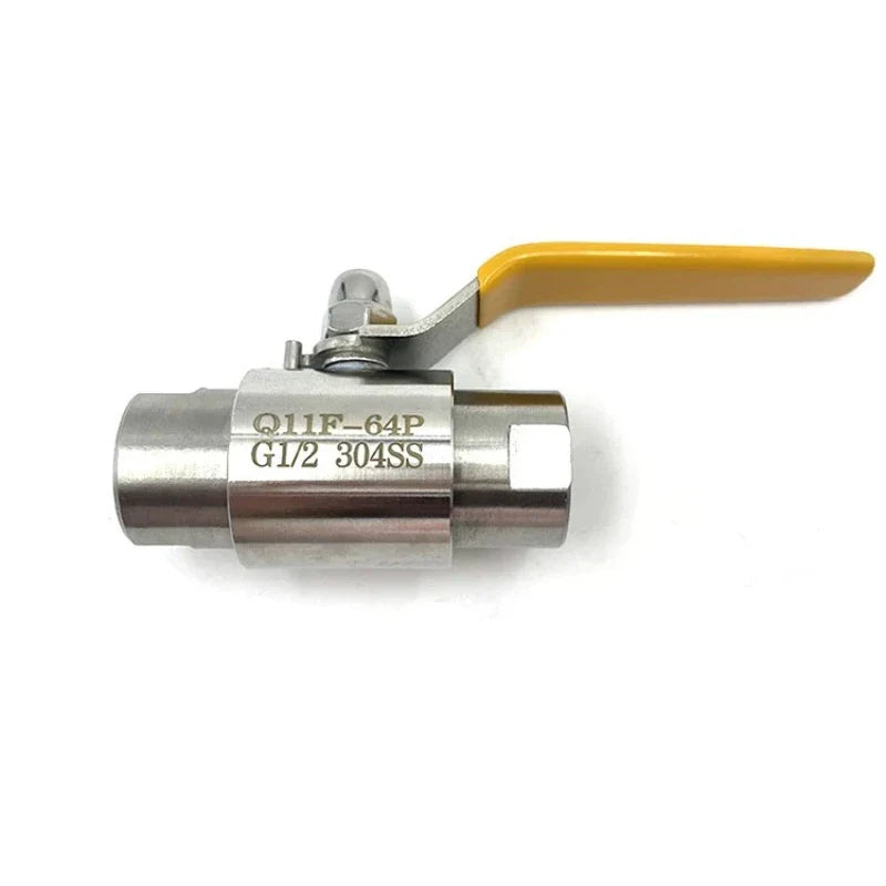 304 Stainless Steel Ball Valve DN8–DN25 Female Thread High Pressure