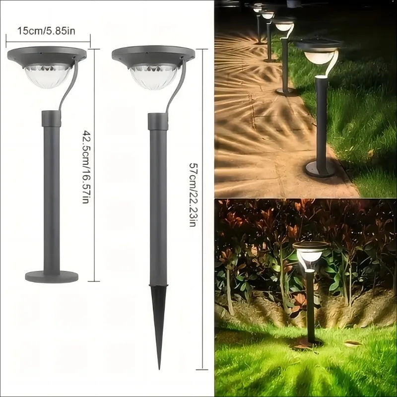 Solar LED Outdoor Garden Lights – Waterproof Courtyard & Lawn